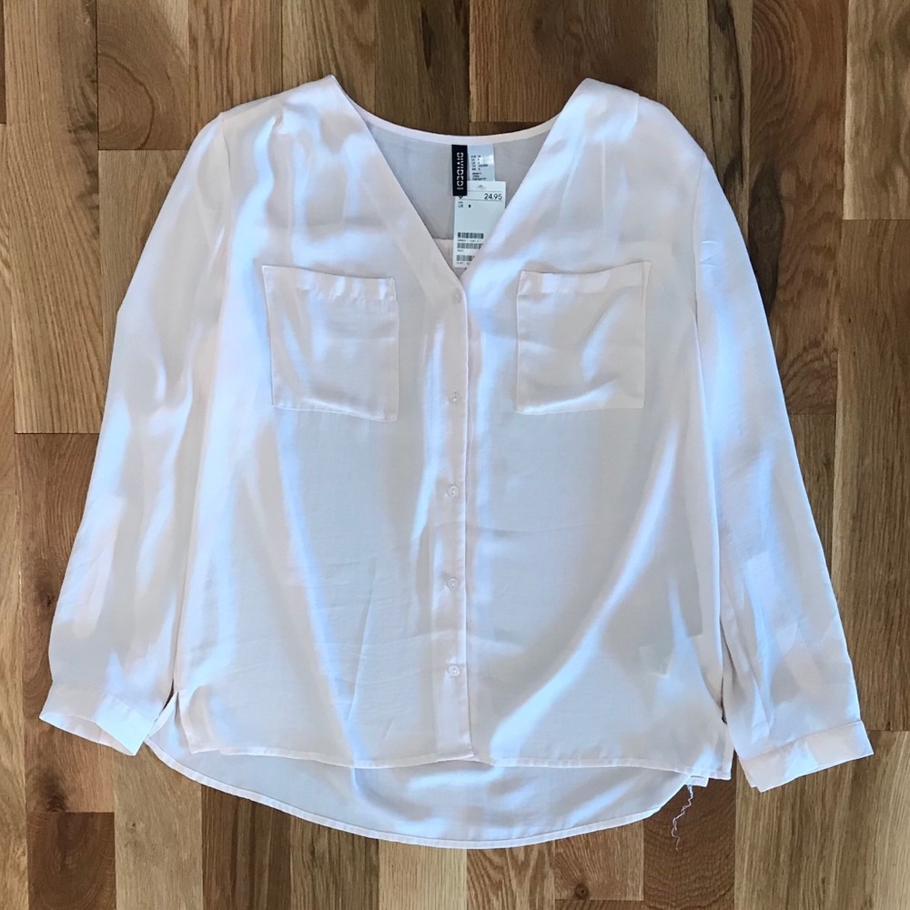 H&M White Blouse